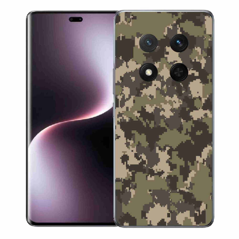Gelový kryt mmCase na Honor Magic 7 Lite 5G - maskáčový vzor 12