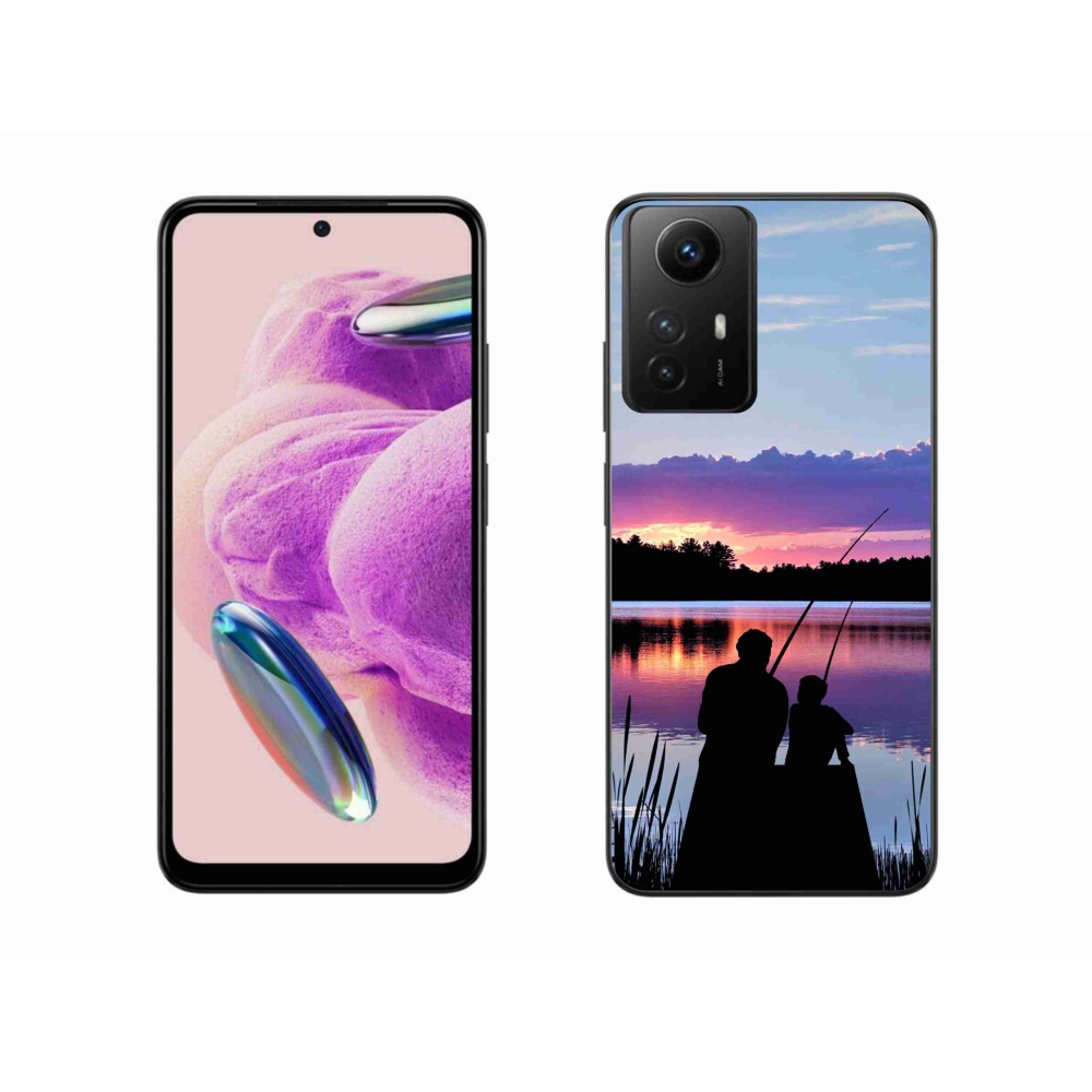 Gelový kryt mmCase na Xiaomi Redmi Note 12S - rybaření 2