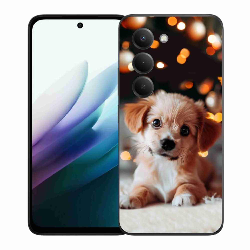 Gelový kryt mmCase na Xiaomi Redmi 15 4G/5G (171mm) - štěňátko