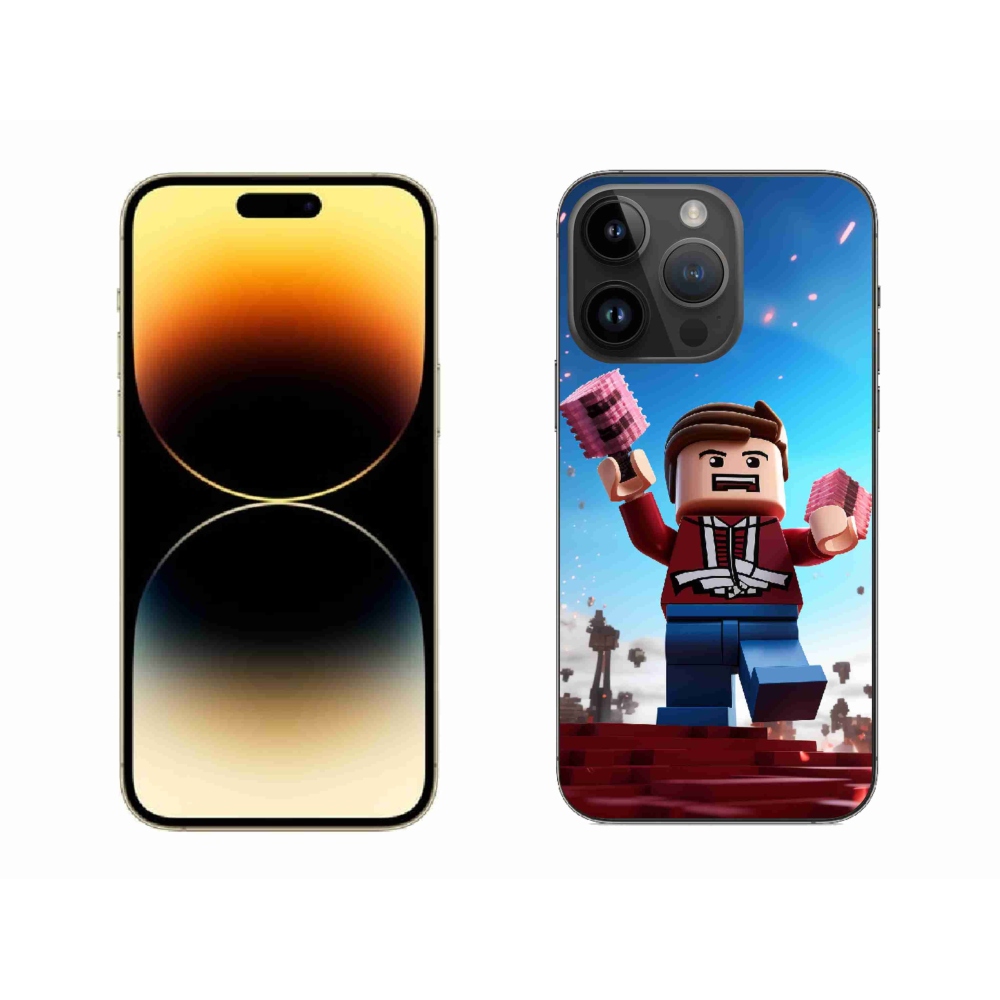 Gelový kryt mmCase na iPhone 14 Pro Max 6.7 - roblox 2