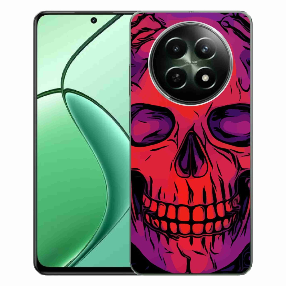 Gelový obal mmCase na Realme 12 5G/12x 5G - lebka