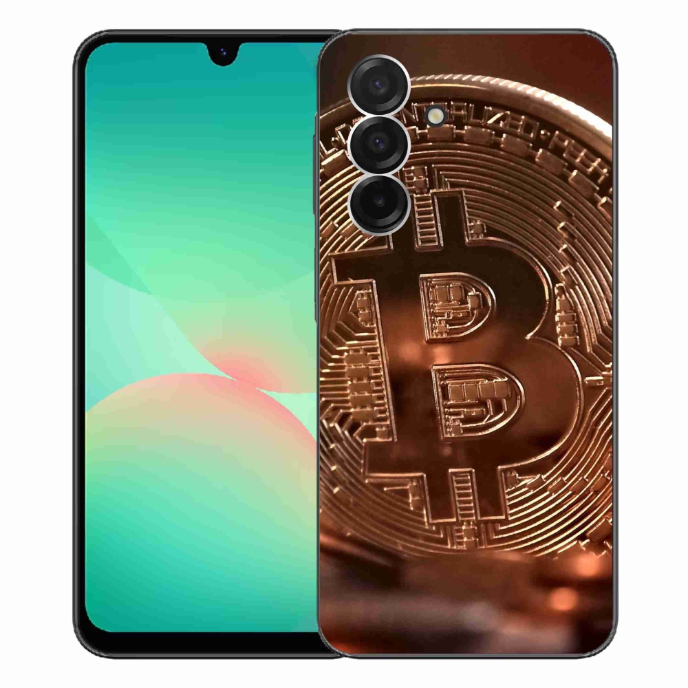 Gelový kryt mmCase na Samsung Galaxy A26 5G - bitcoin
