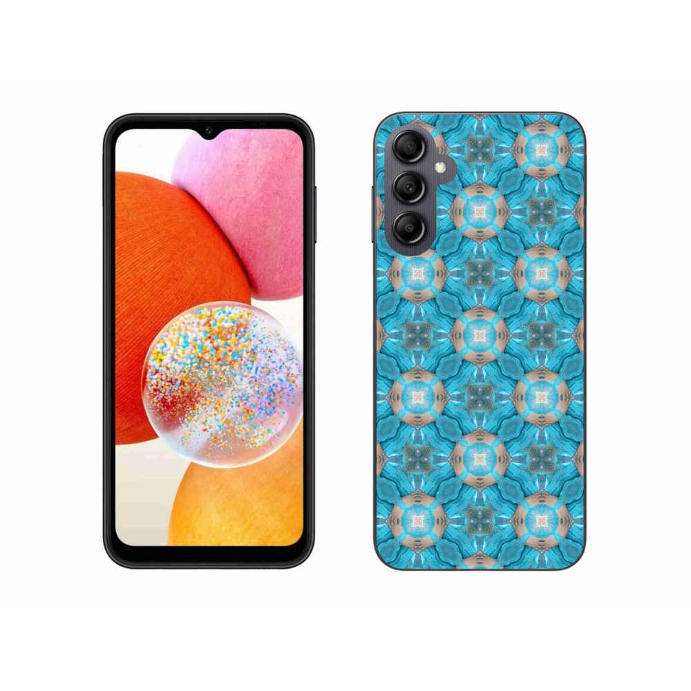 Gelový kryt mmCase na Samsung Galaxy A14 4G/5G - abstraktní motiv 12