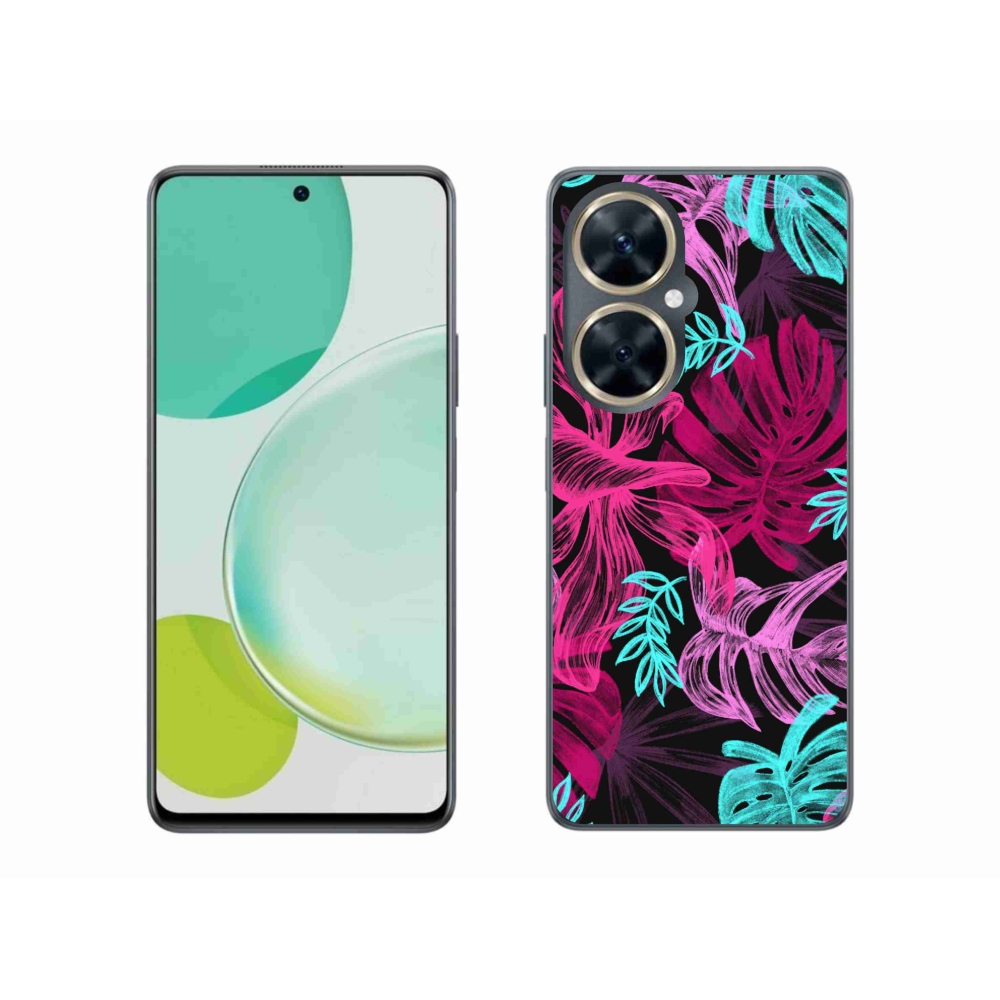 Gelový kryt mmCase na Huawei Nova 11i - květiny 1