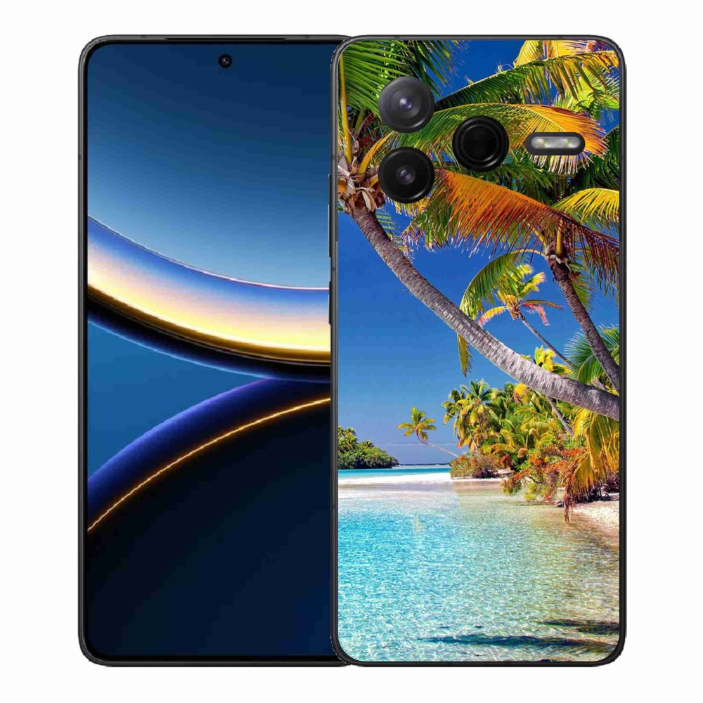Gelový kryt mmCase na Xiaomi Poco F7 Pro - mořská pláž