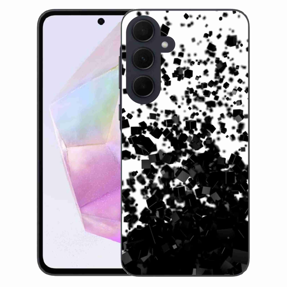 Gelový kryt mmCase na Samsung Galaxy A35 5G - abstraktní vzor 1