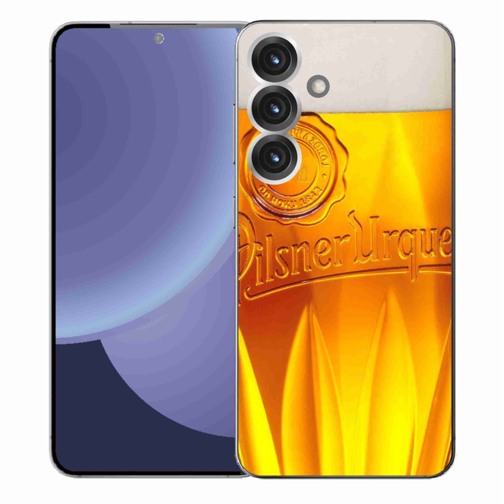 Gelový kryt mmCase na Samsung Galaxy S25+ - pivo