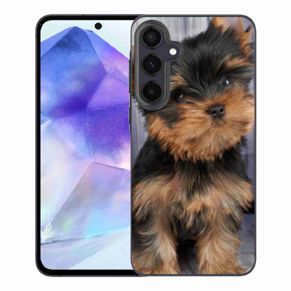 Gelový obal mmCase na Samsung Galaxy A55 5G - jorkšír 9