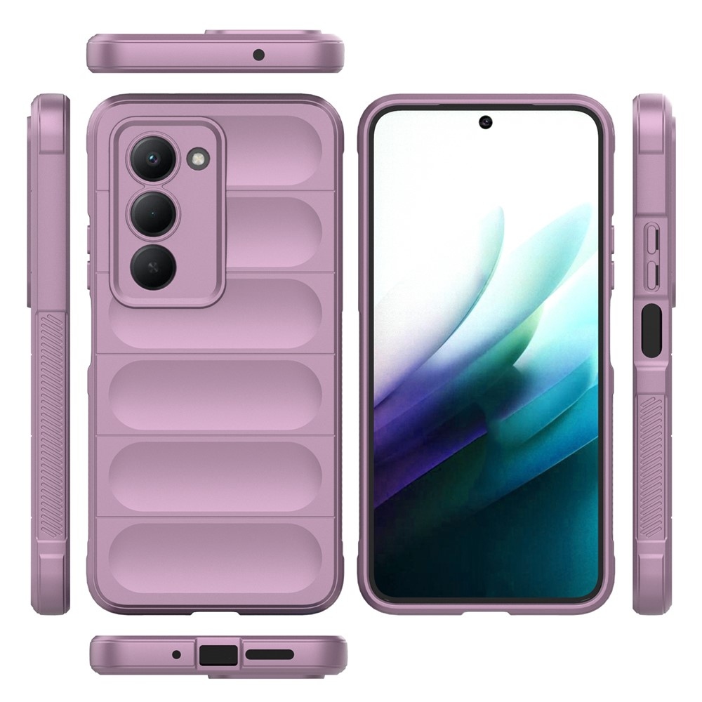 Rugg odolný gelový obal na Xiaomi Redmi 15 4G (171mm) - světlefialový