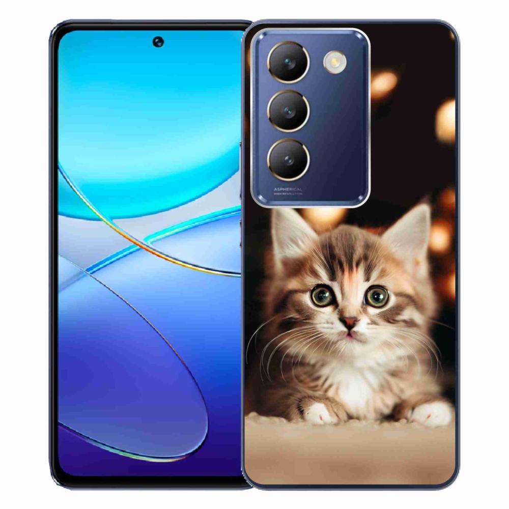 Gelový kryt mmCase na Vivo V40 SE 4G/5G - roztomilé kotě 2
