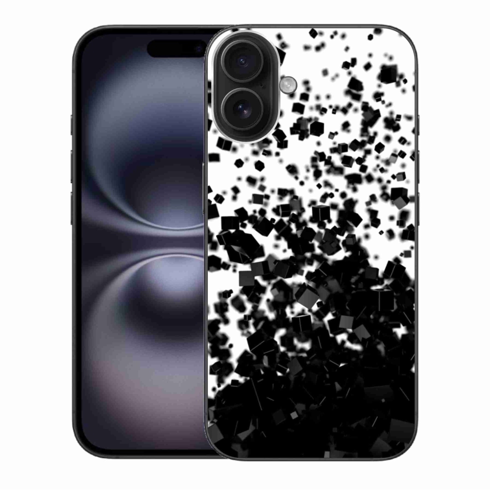 Gelový kryt mmCase na iPhone 16 Plus - abstraktní vzor 1