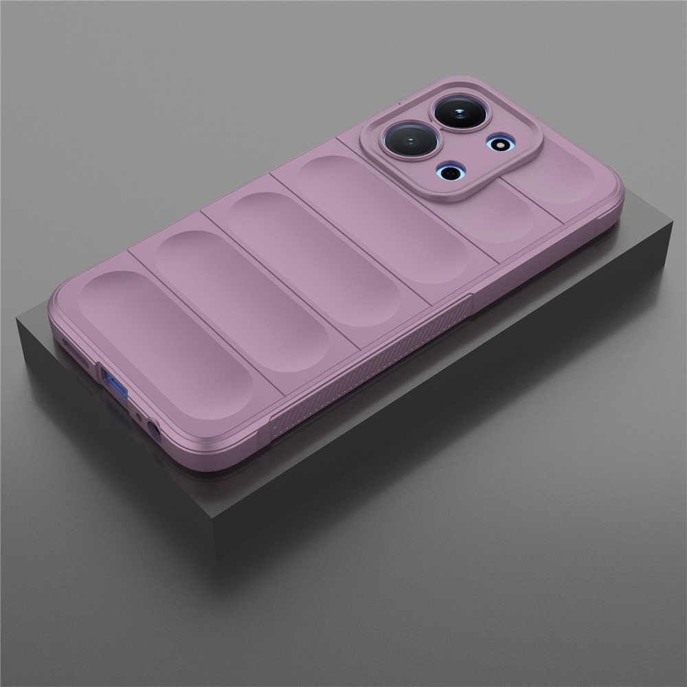 Rugg odolný gelový obal na Xiaomi Redmi 15C 4G (171mm)/Poco C85 4G (171mm) - světlefialový