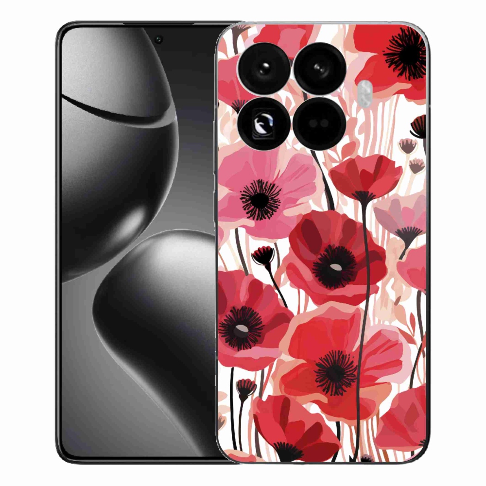 Gelový kryt mmCase na Xiaomi 15T Pro - vlčí mák 1