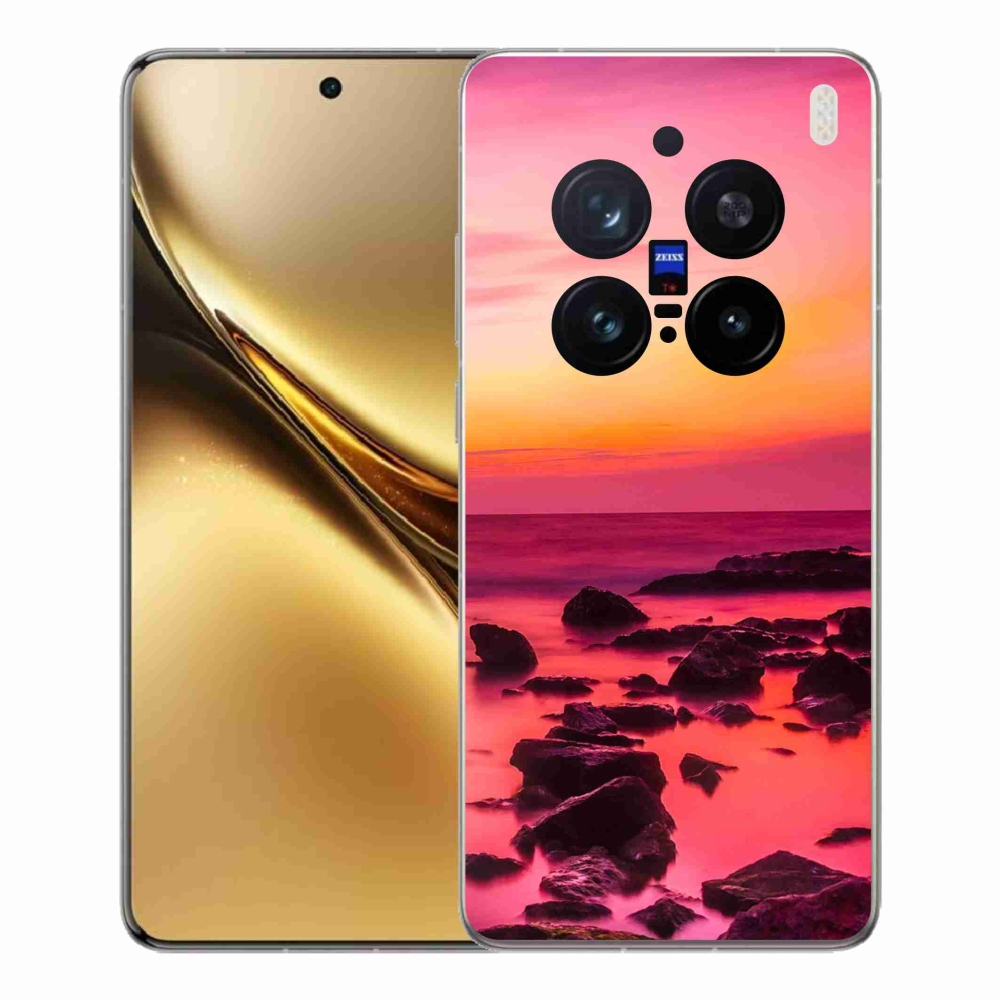 Gelový kryt mmCase na Vivo X200 Pro 5G - moře a záře