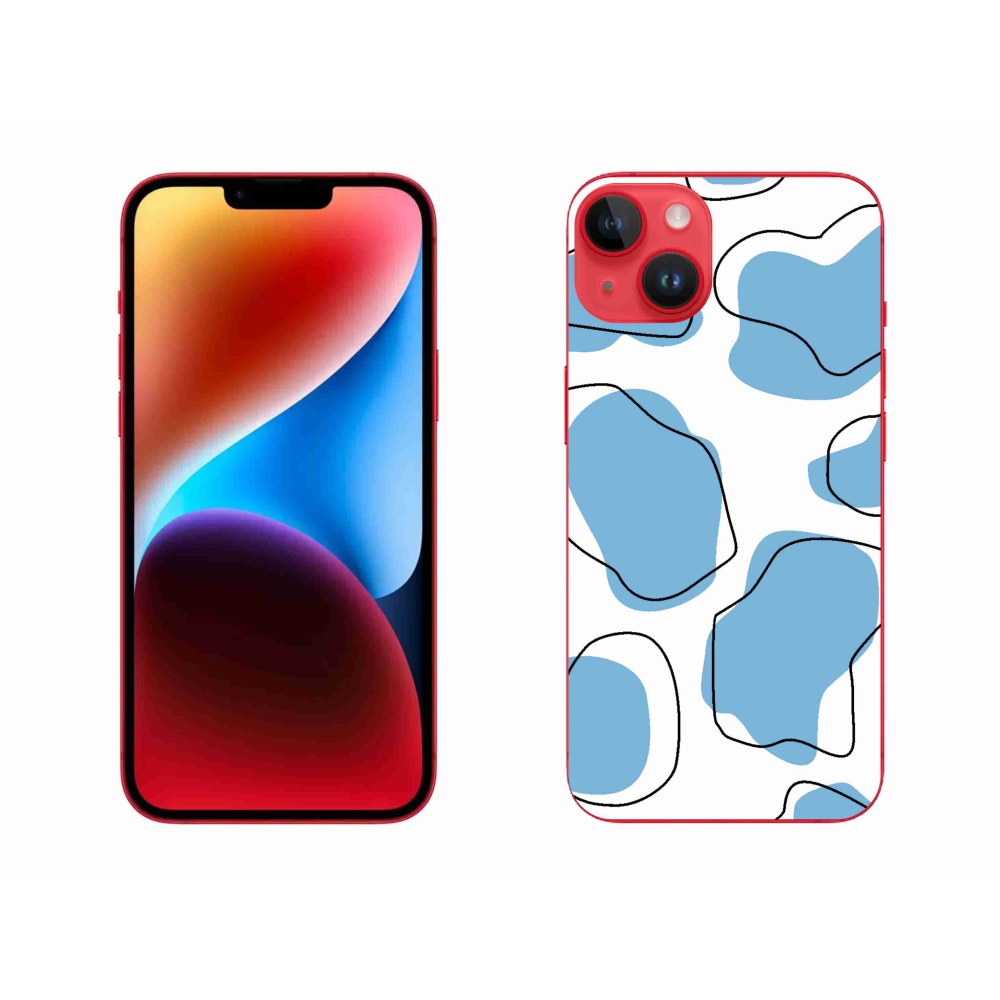 Gelový kryt mmCase na iPhone 14 Plus - abstrakt 28