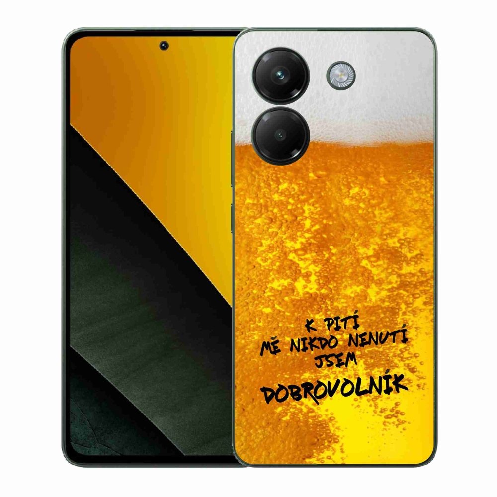 Gelový kryt mmCase na Xiaomi Poco M7 Pro 5G - pivní motiv 4