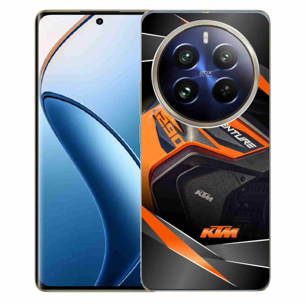 Gelový kryt mmCase na Realme 12 Pro 5G/12 Pro+ 5G - motorka ktm