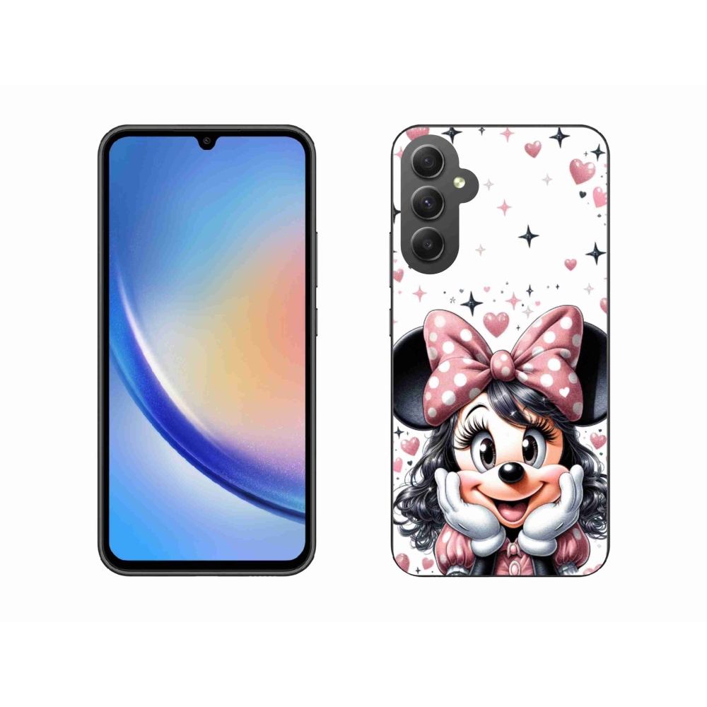 Gelový kryt mmCase na Samsung Galaxy A34 5G - minnie