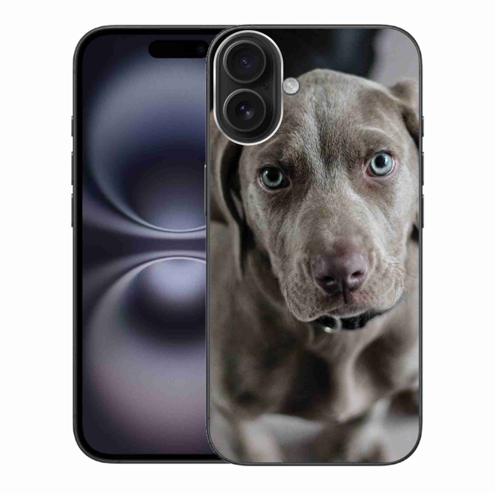 Gelový obal mmCase na iPhone 16 Plus - výmarský ohař