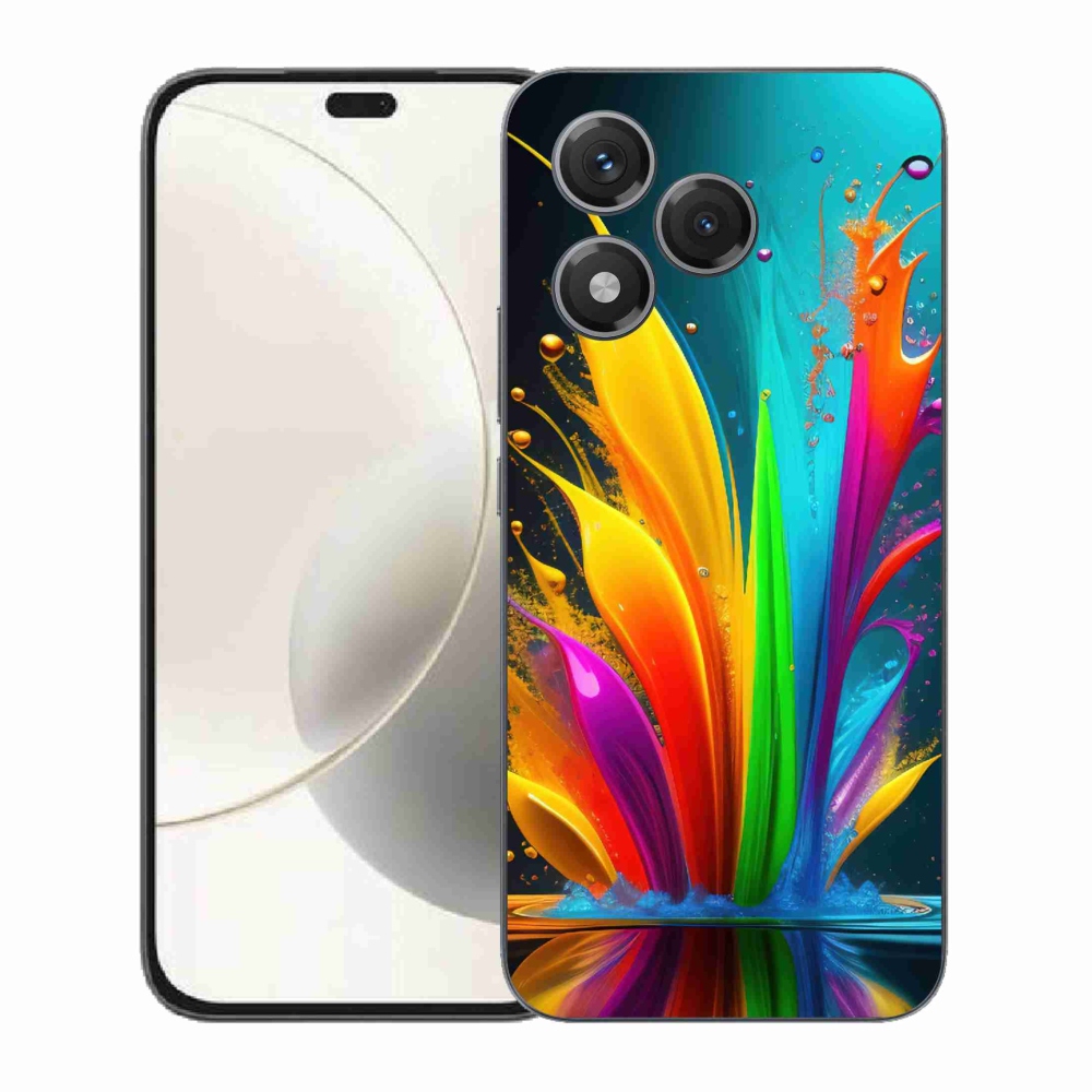 Gelový kryt mmCase na Honor 400 Lite - abstraktní motiv 1