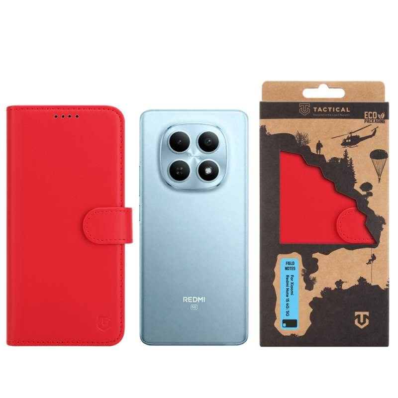 Tactical Field Notes pro Xiaomi Redmi Note 15 4G/5G Red