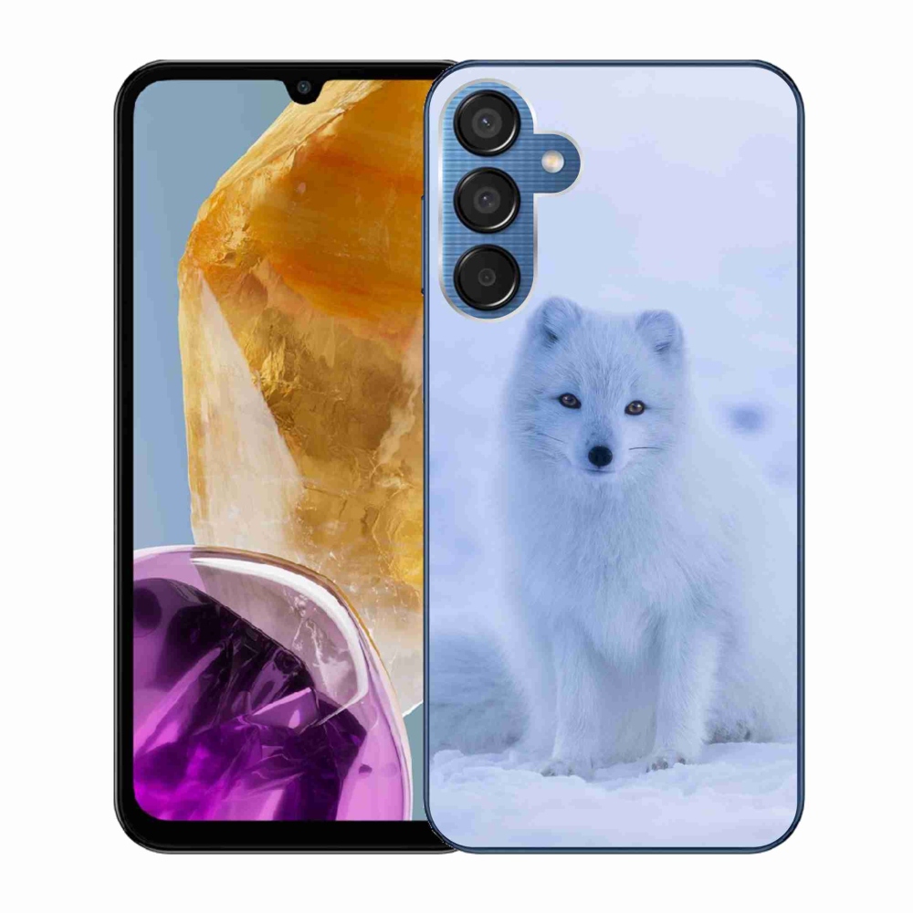 Gelový kryt mmCase na Samsung Galaxy M15 5G - polární liška