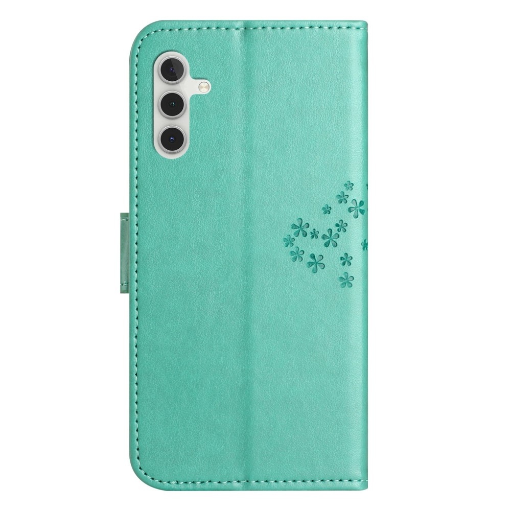 Tree knížkové pouzdro na Samsung Galaxy A26 5G - modrozelené