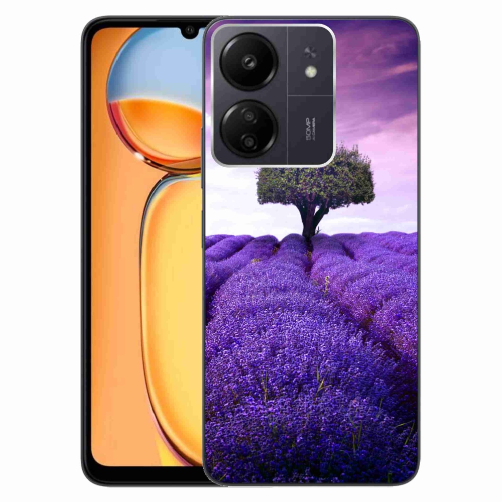 Gelový kryt mmCase na Xiaomi Poco C65/Redmi 13C - levandulová louka