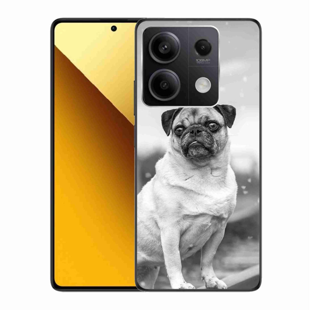 Gelový obal mmCase na Xiaomi Redmi Note 13 5G - mops