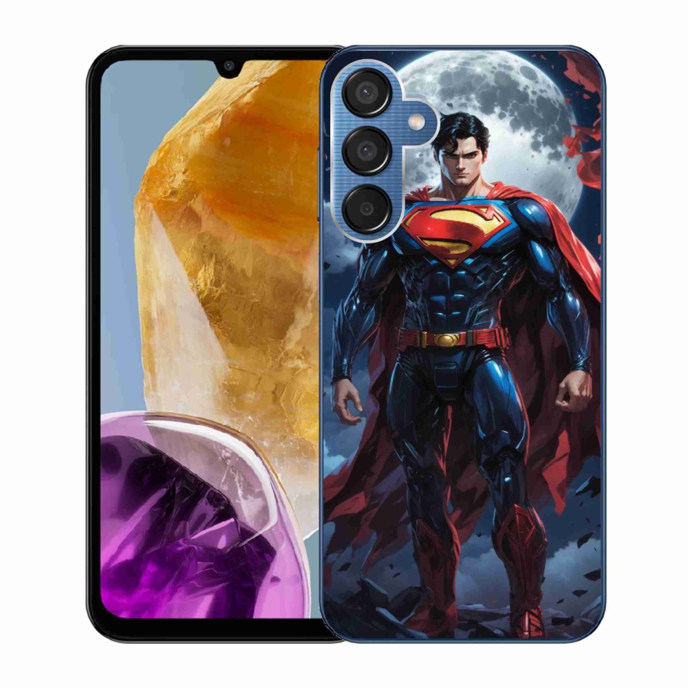 Gelový kryt mmCase na Samsung Galaxy M15 5G - superman