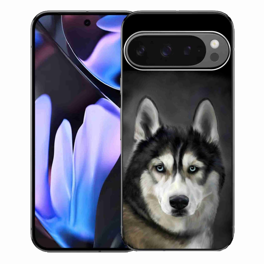 Gelový obal mmCase na Google Pixel 9 Pro XL - husky