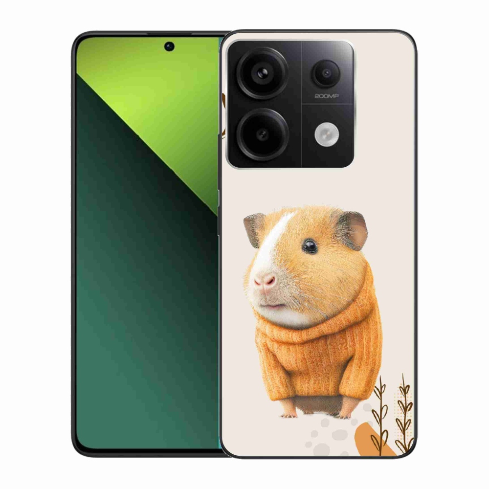 Gelový kryt mmCase na Xiaomi Redmi Note 13 Pro 5G/Poco X6 5G - morče ve svetru