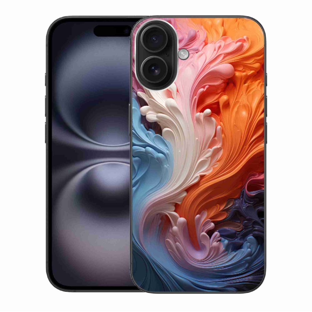 Gelový kryt mmCase na iPhone 16 Plus - abstraktní motiv 8