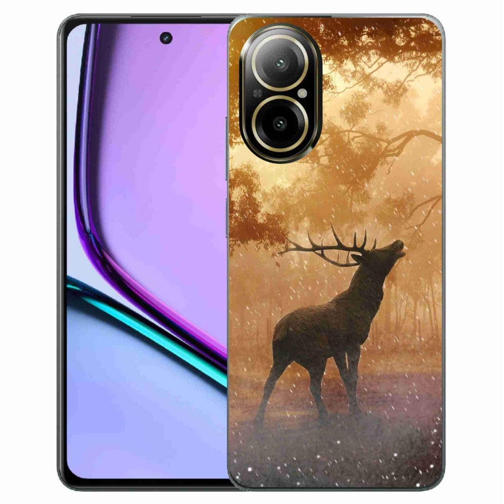 Gelový kryt mmCase na Realme C67 - jelen v říji