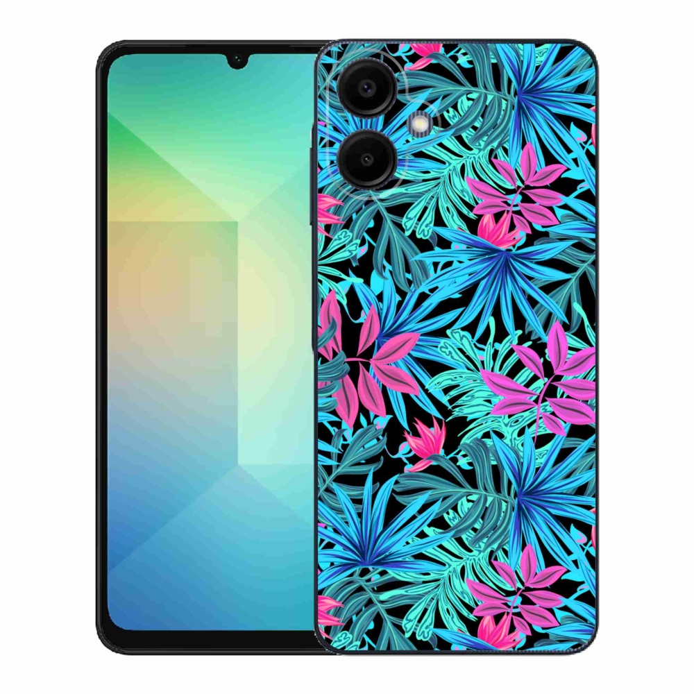 Gelový kryt mmCase na Samsung Galaxy A06 4G - květiny 3