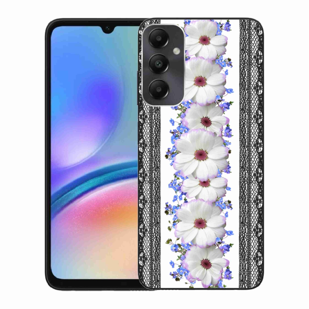 Gelový kryt mmCase na Samsung Galaxy A05s - květiny 8