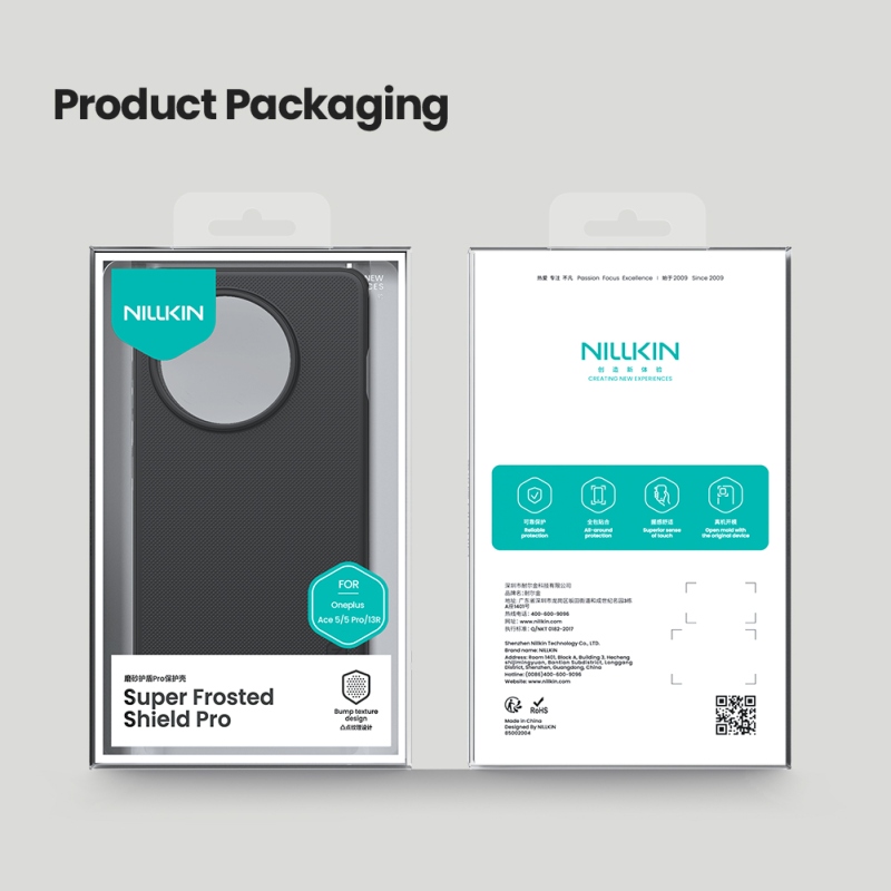 Nillkin Super Frosted PRO Zadní Kryt pro OnePlus 13R Black