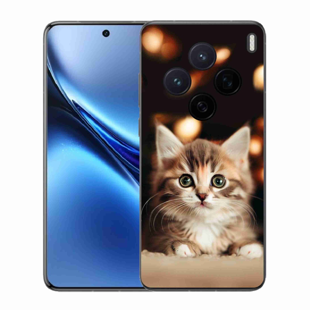 Gelový kryt mmCase na Vivo X200 5G - roztomilé kotě 2