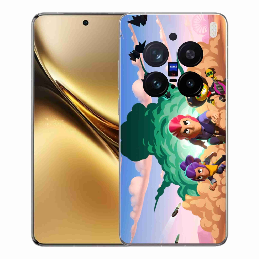 Gelový kryt mmCase na Vivo X200 Pro 5G - brawl stars