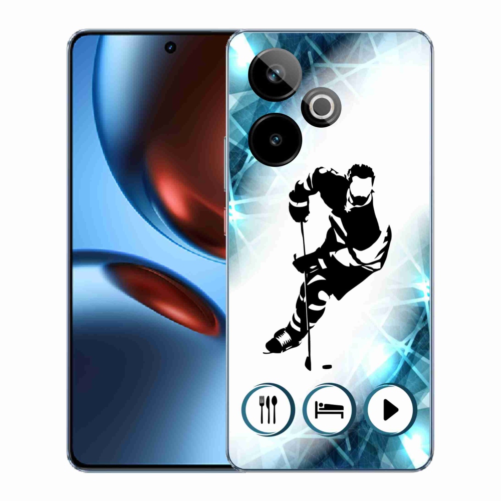 Gelový kryt mmCase na Realme GT 7 5G/GT 7T 5G - hokej 1