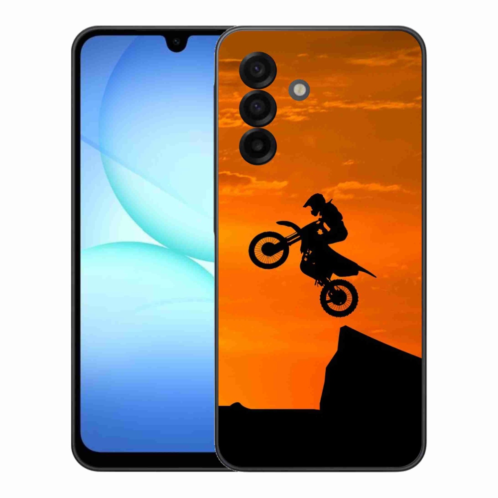 Gelový kryt mmCase na Samsung Galaxy A17 4G/5G - motocross
