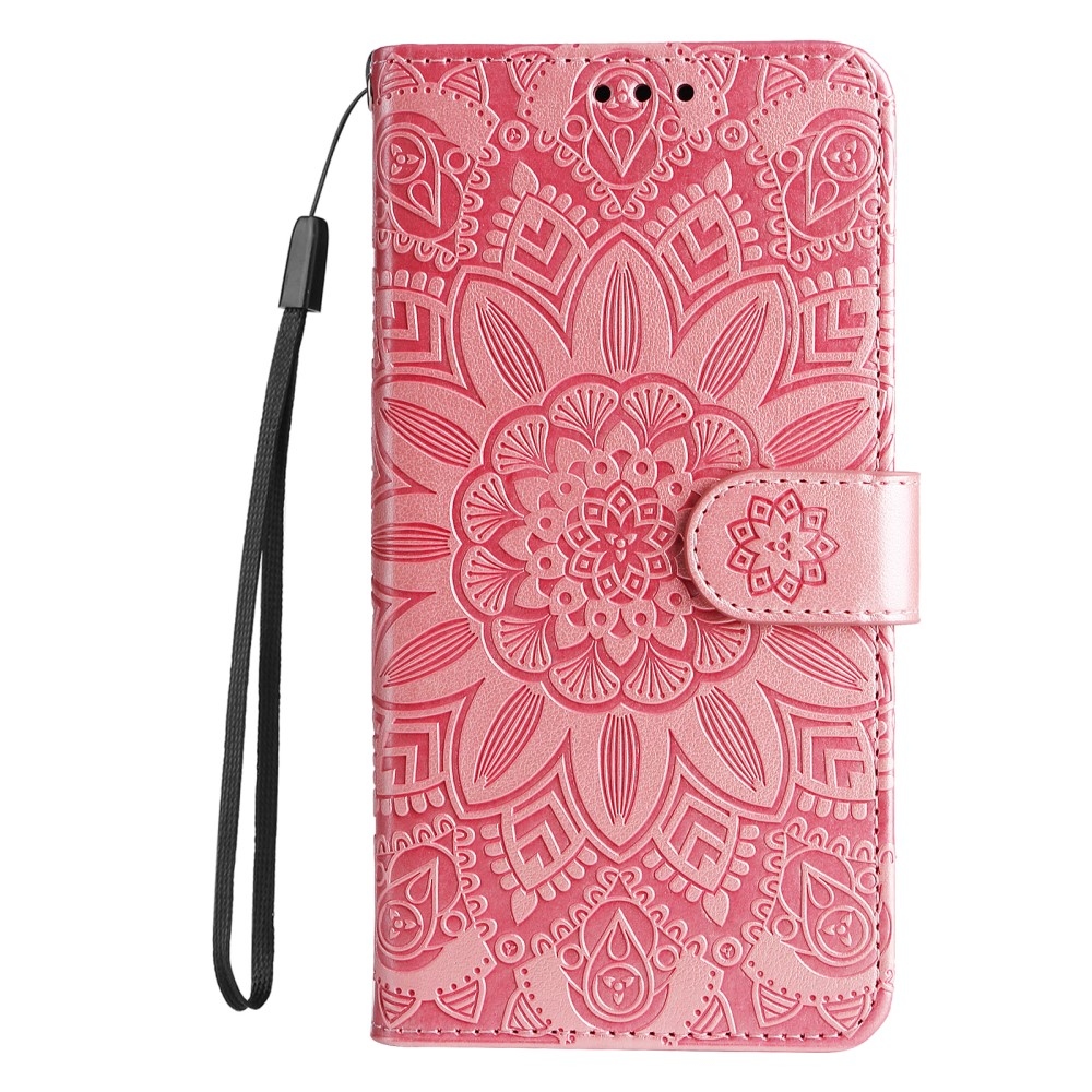 Sunflower knížkové pouzdro na Huawei Nova 12 SE - růžové
