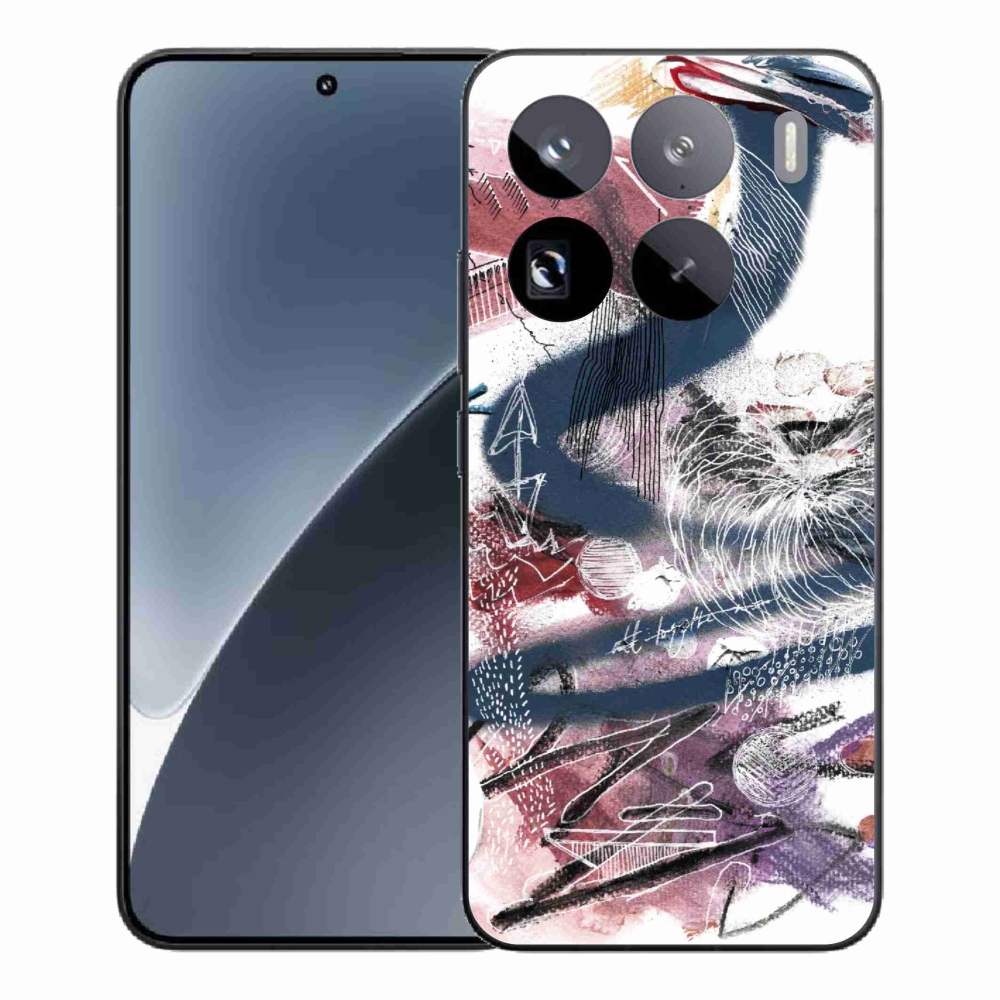 Gelový kryt mmCase na Xiaomi 15 Pro - abstraktní motiv 28