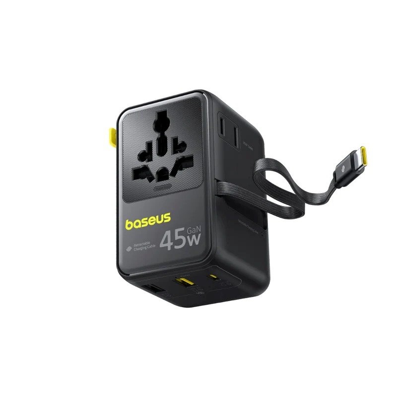 Baseus PicoGo AG11 Fast Universal 45W Cestovní Nabíječka Cosmic Black