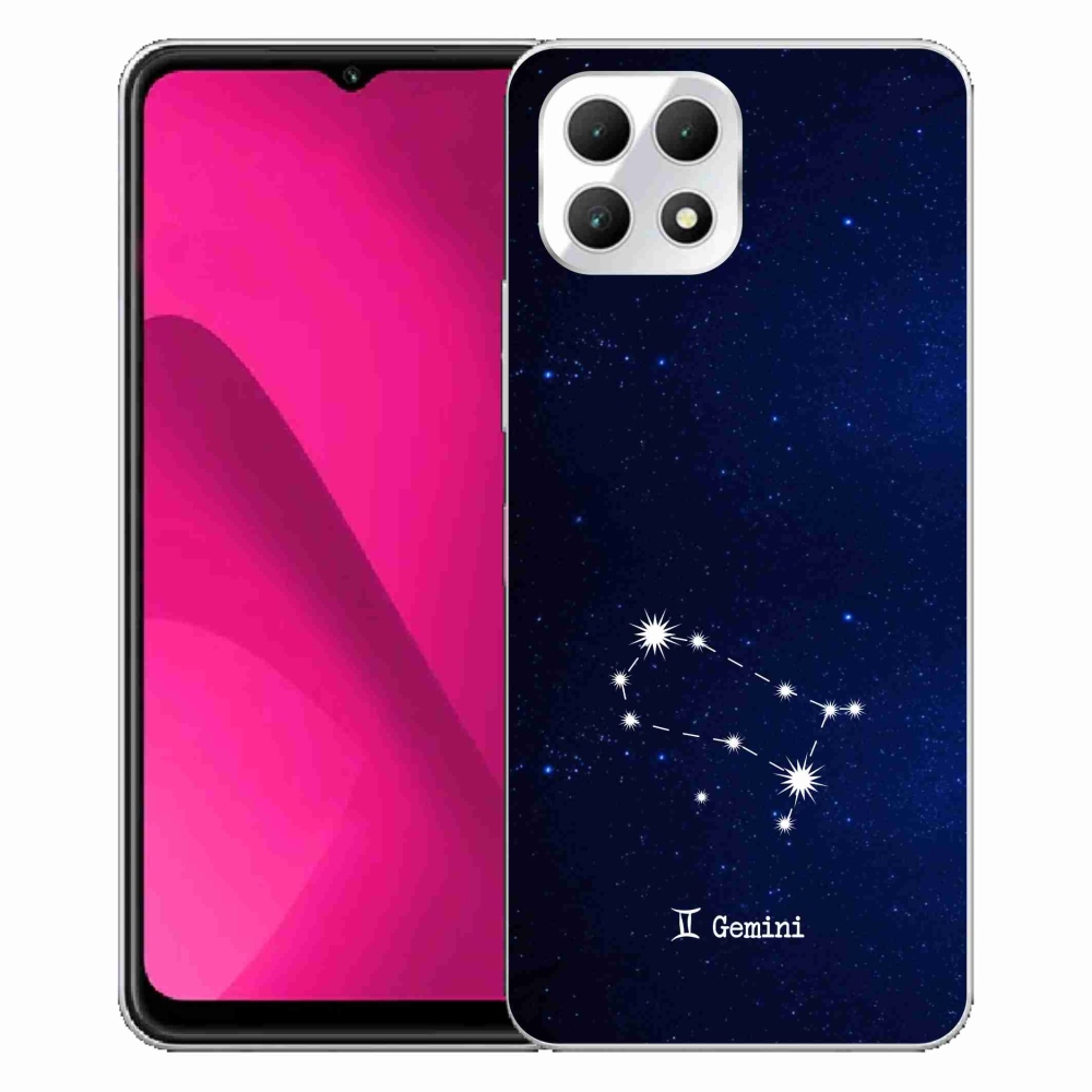 Gelový kryt mmCase na T-Mobile T Phone 2 - souhvězdí Blíženců