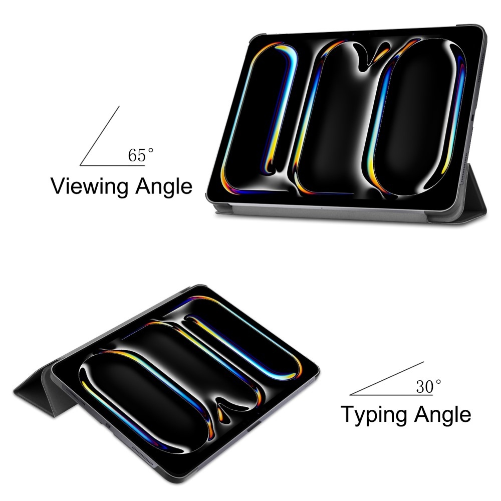 Case chytré zavírací pouzdro na iPad Pro 13 (2024) - černé