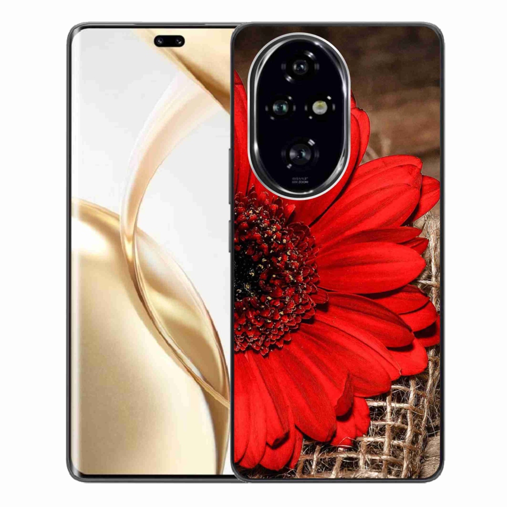 Gelový kryt mmCase na Honor 200 Pro 5G - gerbera