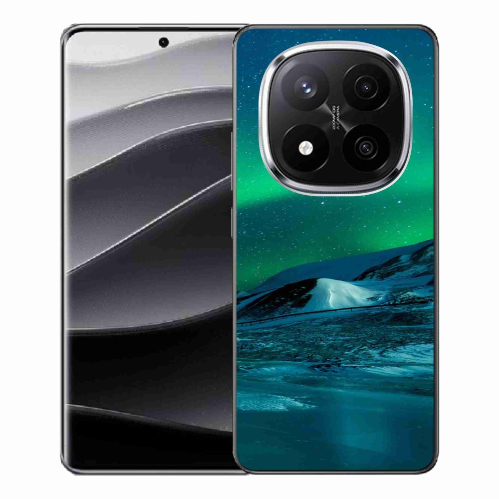 Gelový kryt mmCase na Xiaomi Redmi Note 14 Pro+ 5G - polární záře