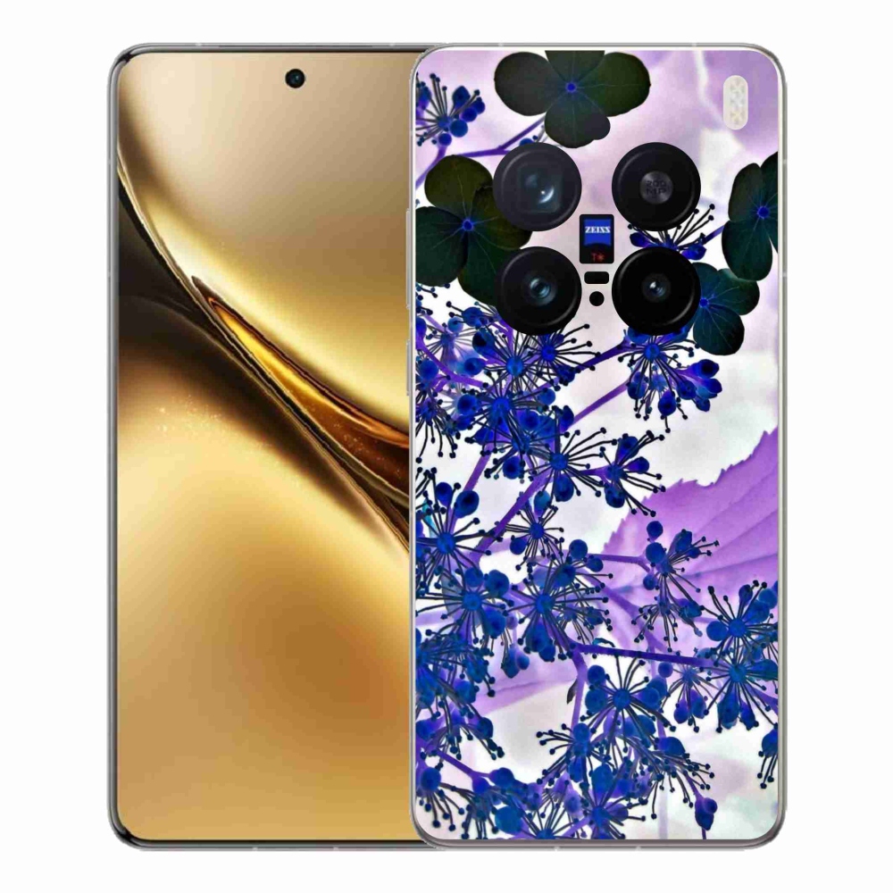 Gelový kryt mmCase na Vivo X200 Pro 5G - květ hortenzie