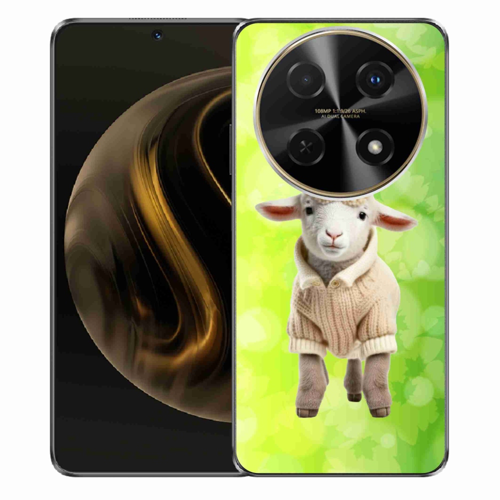 Gelový kryt mmCase na Huawei Nova 12i - jehně ve svetru